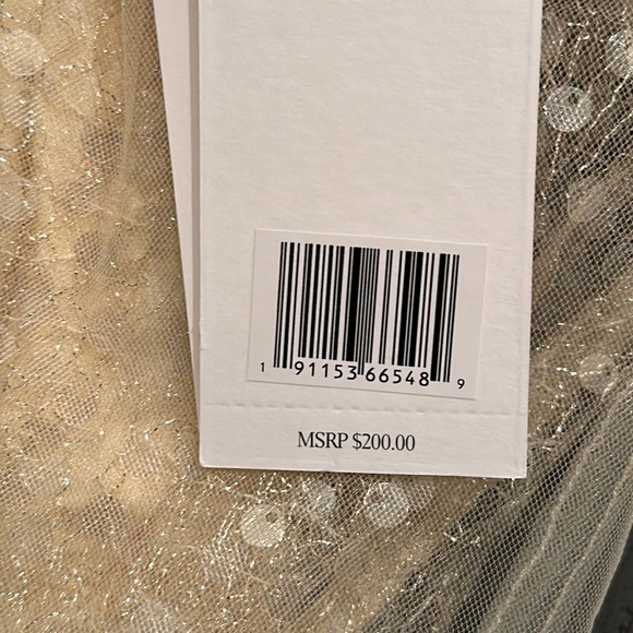 Jason WU Sparkly Top- New retail$200.00 - Picture 3 of 7